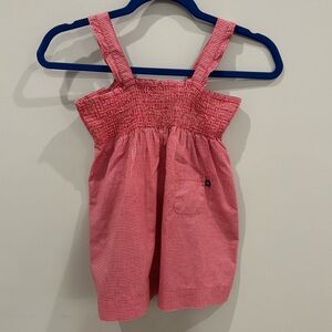 Ralph Lauren Red Gingham Girls Dress